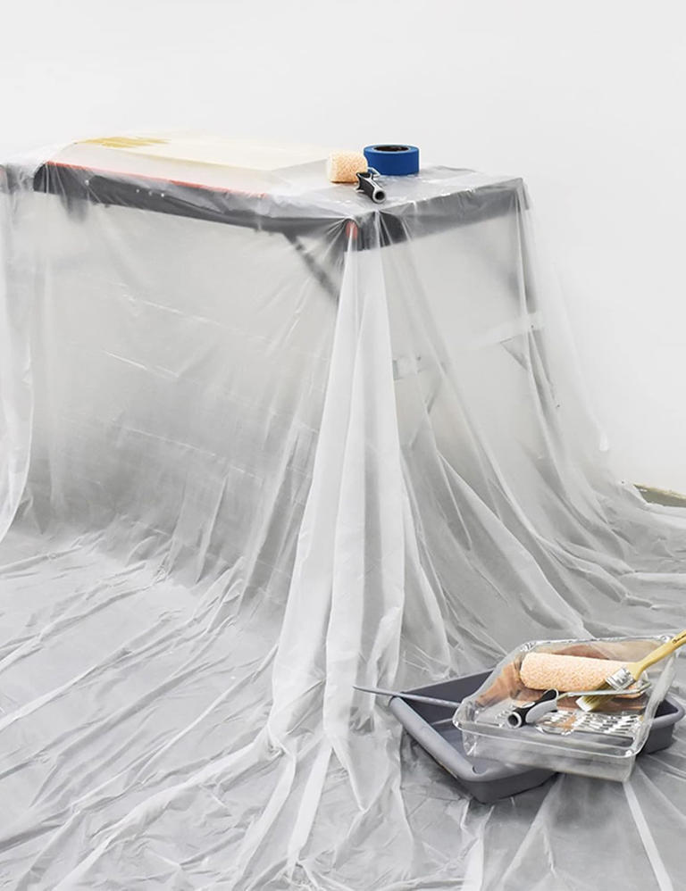 How to spray paint your kitchen cabinets