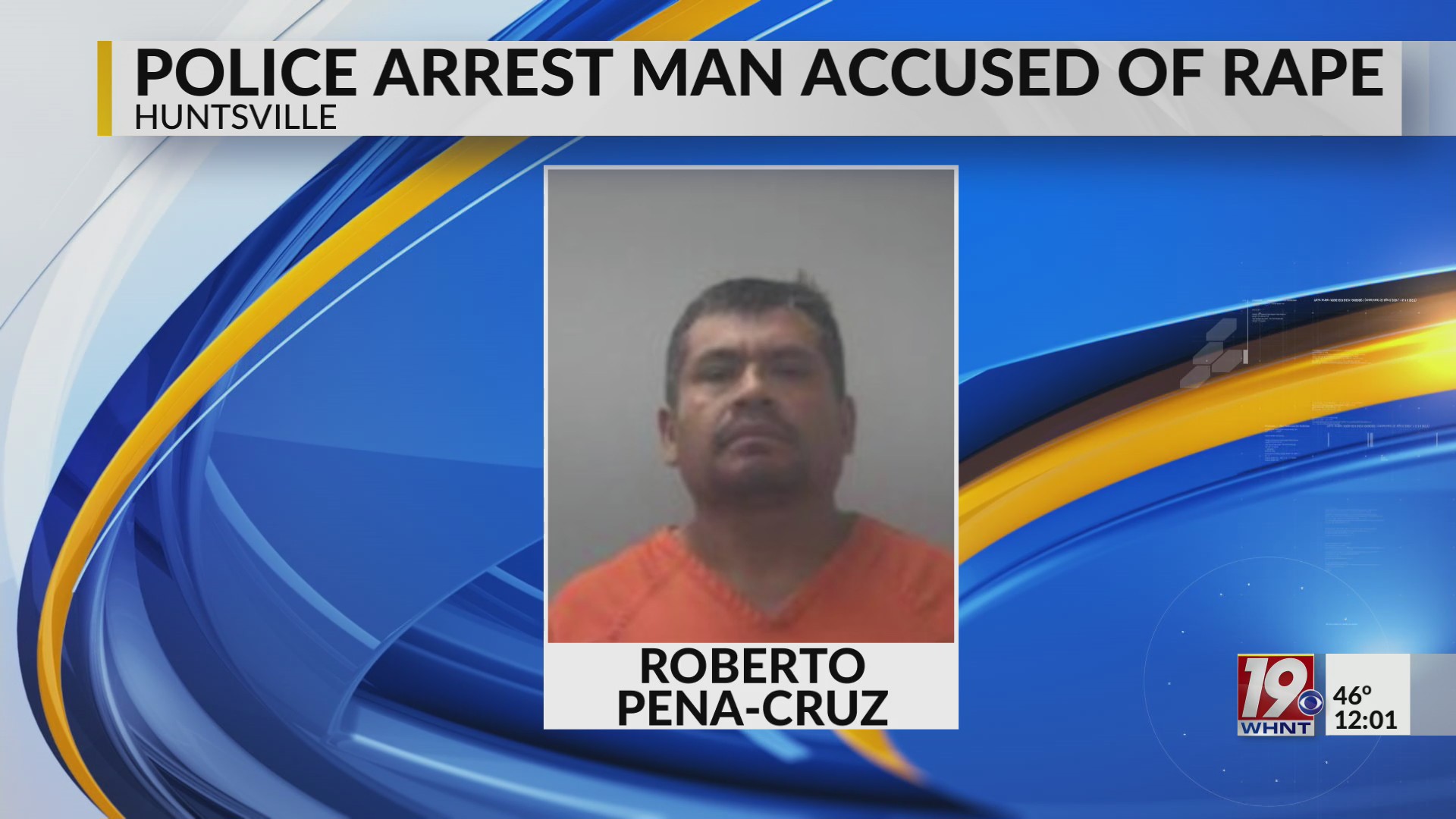 Huntsville police arrest man accused of rape | Dec. 9, 2025 | News 19 ...