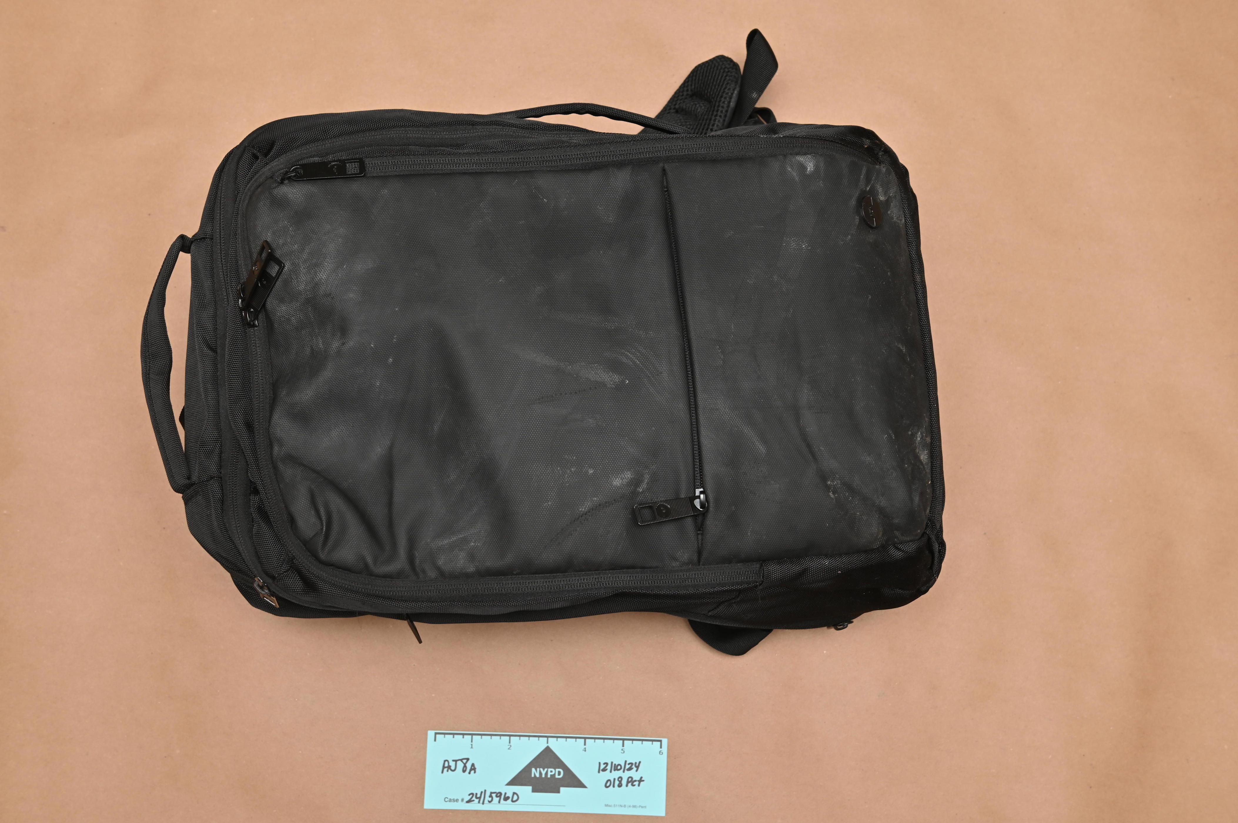 New Luigi Mangione photos reveal what was found in his backpack