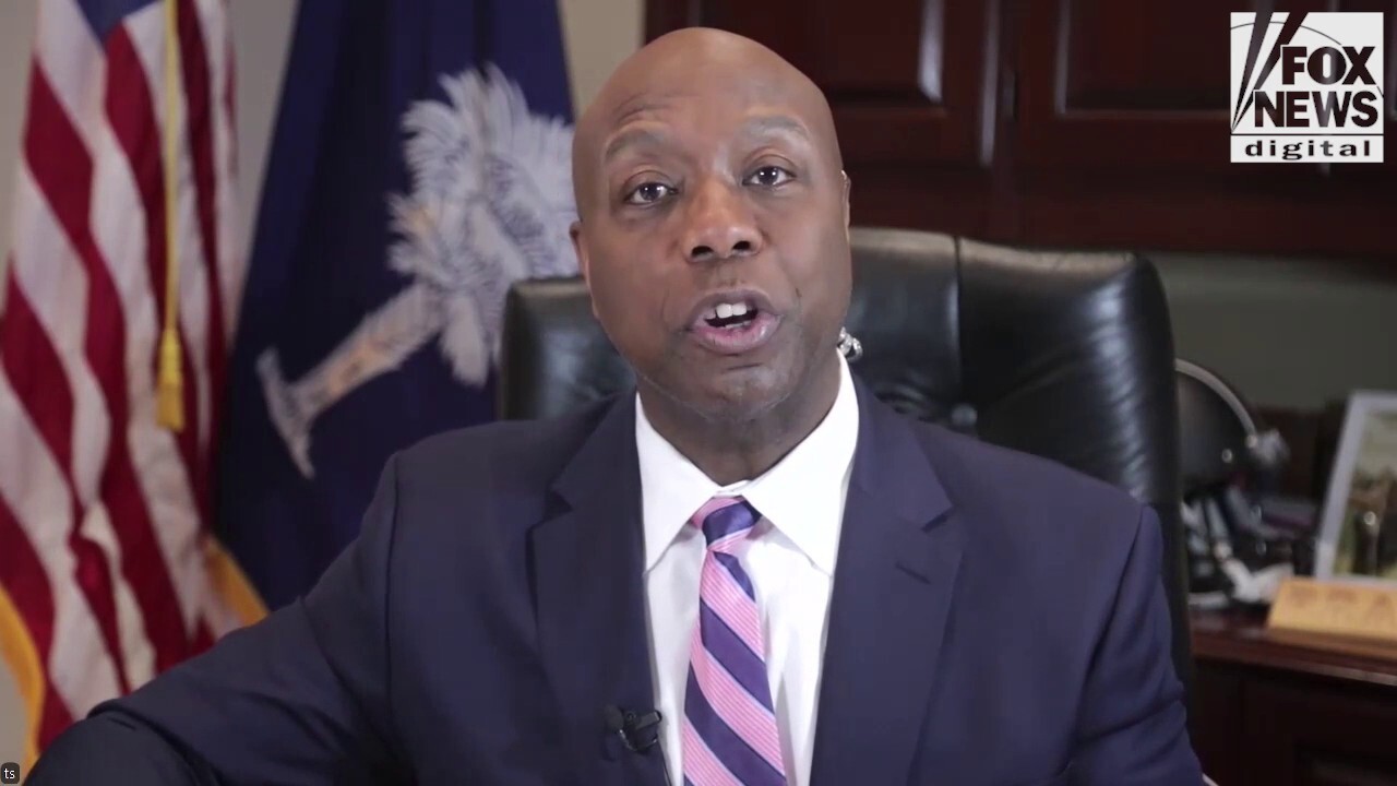Senate banking leader Tim Scott credits Trump for economic growth ...