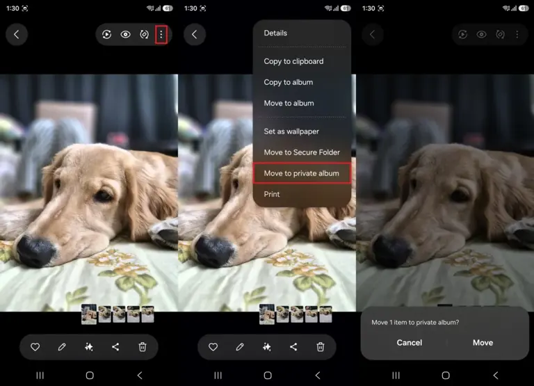 One UI 8.5 finally brings native private albums to Samsung Gallery