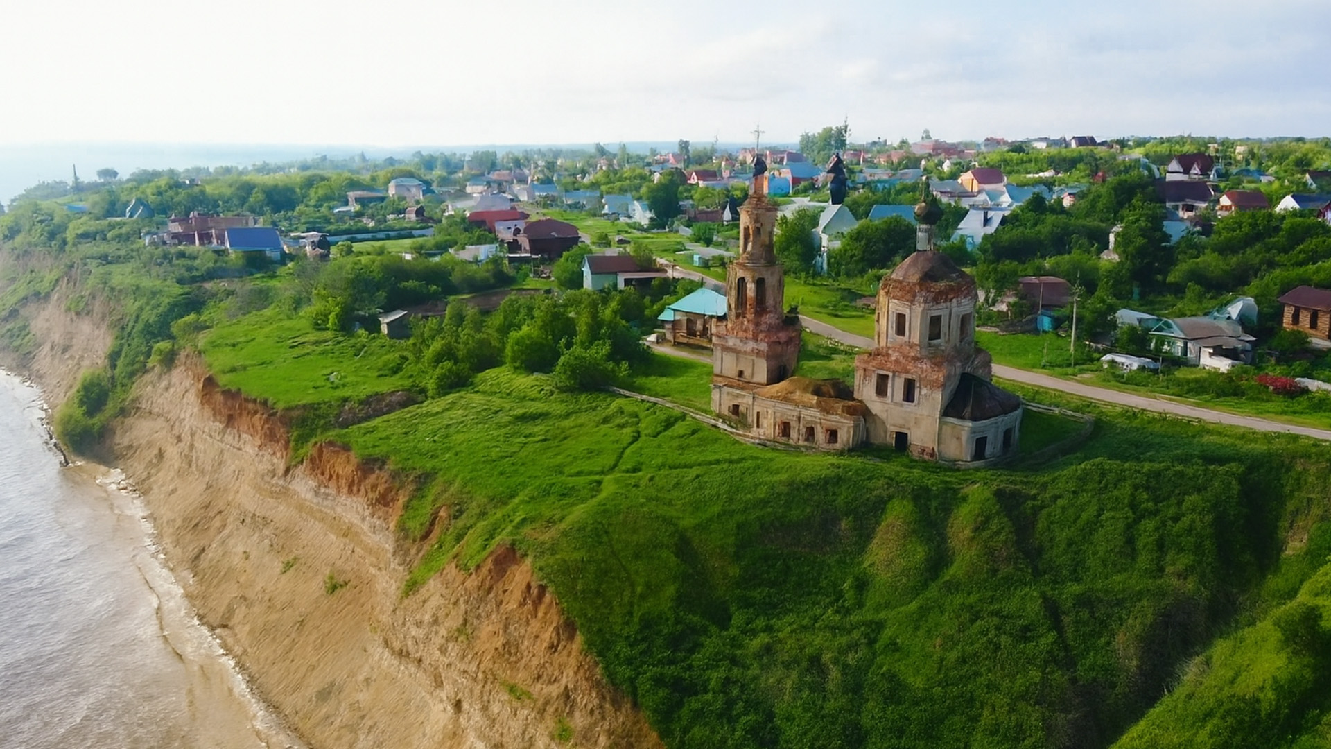 Why was a church built here?