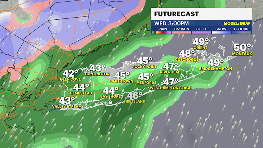 Windier Wednesday with light rain ahead of more bitter cold, snow chance