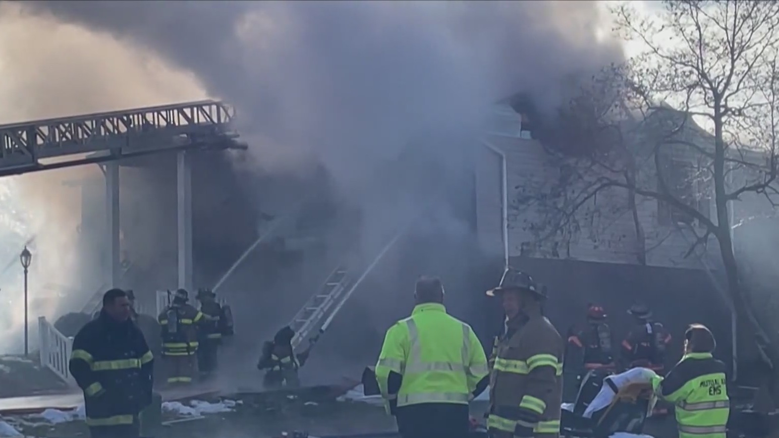 Hempfield Township home deemed a total loss after intense fire