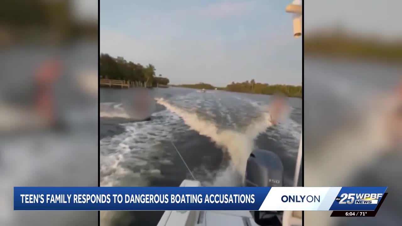 Family of teen boater in viral Martin County video speaks out
