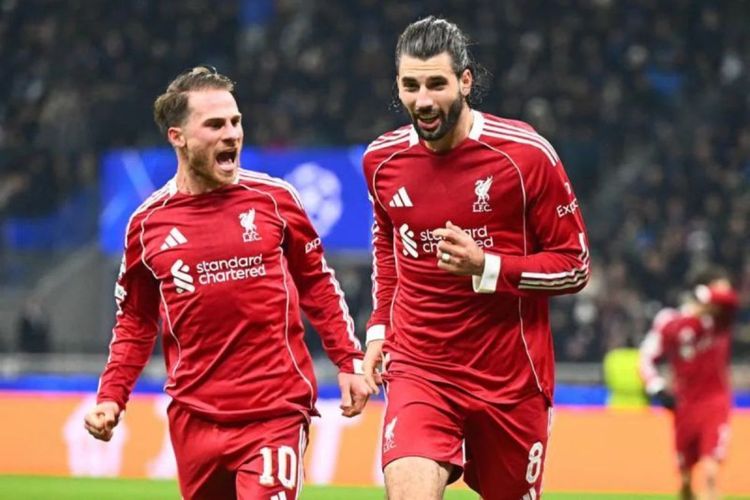 Gol Telat Szoboszlai Pecahkan Rekor Liverpool, Tim Arne Slot Dekati Babak Gugur