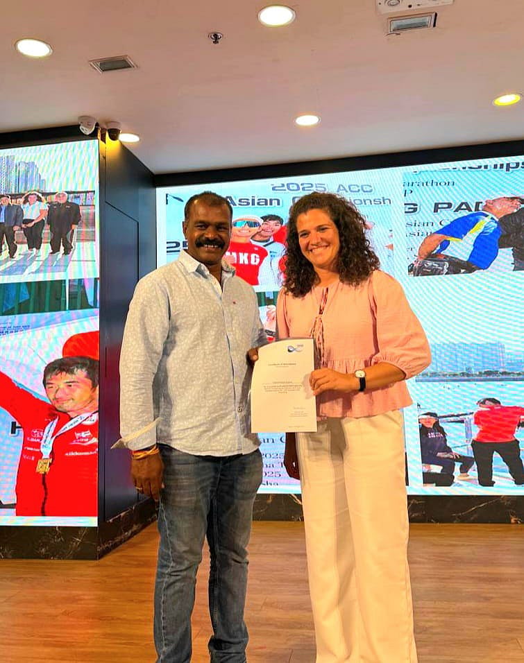 Surf's up for Indian paddler as he gears to officiate international events