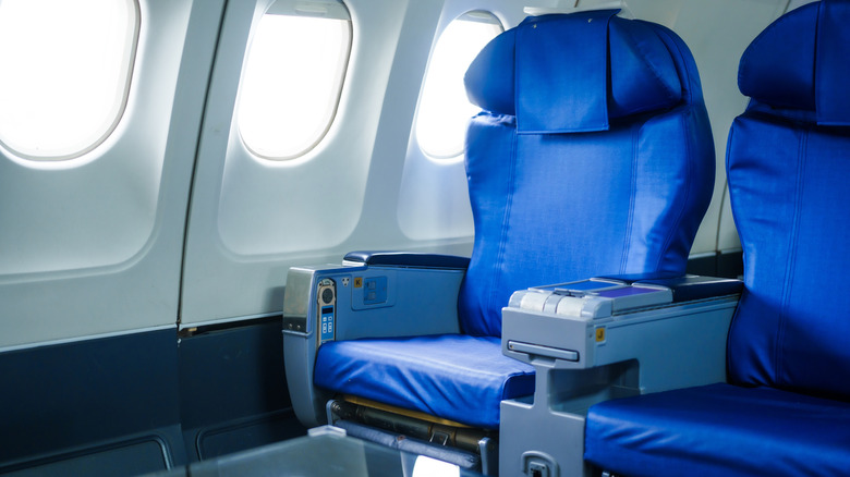 The unexpected reason most airplane seats are all this color