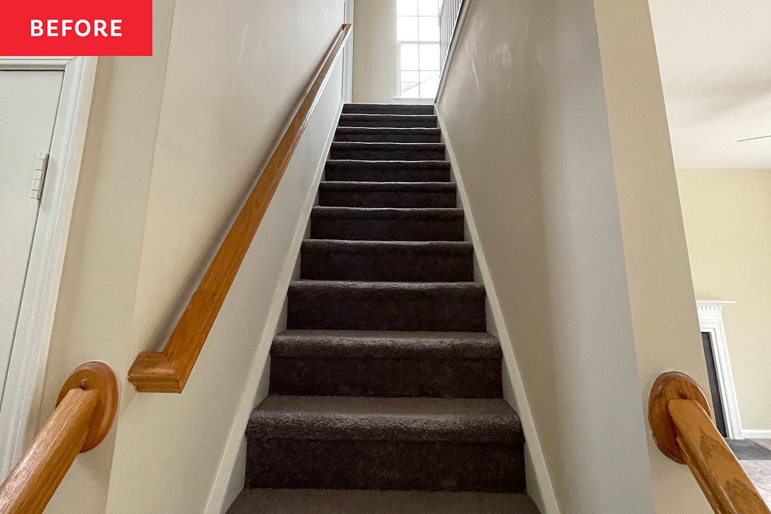 This $600 staircase makeover has a genius detail you'll want to copy, image size:1500x1000