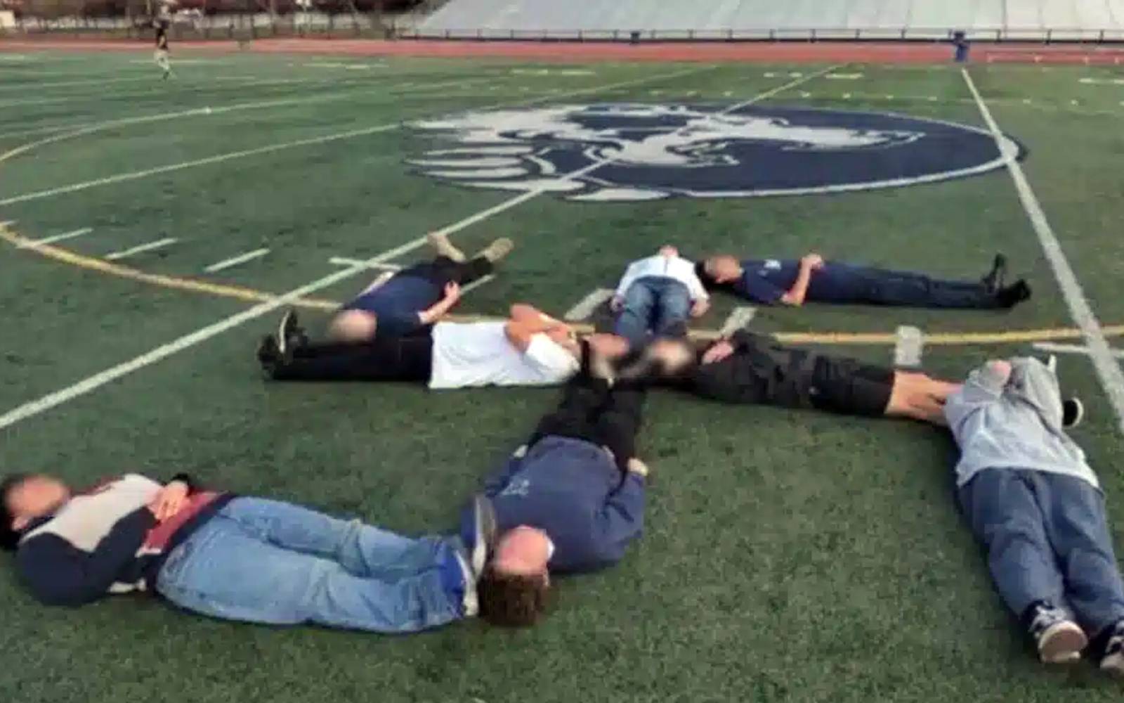 Online post of California students forming 'human swastika' sparks outrage