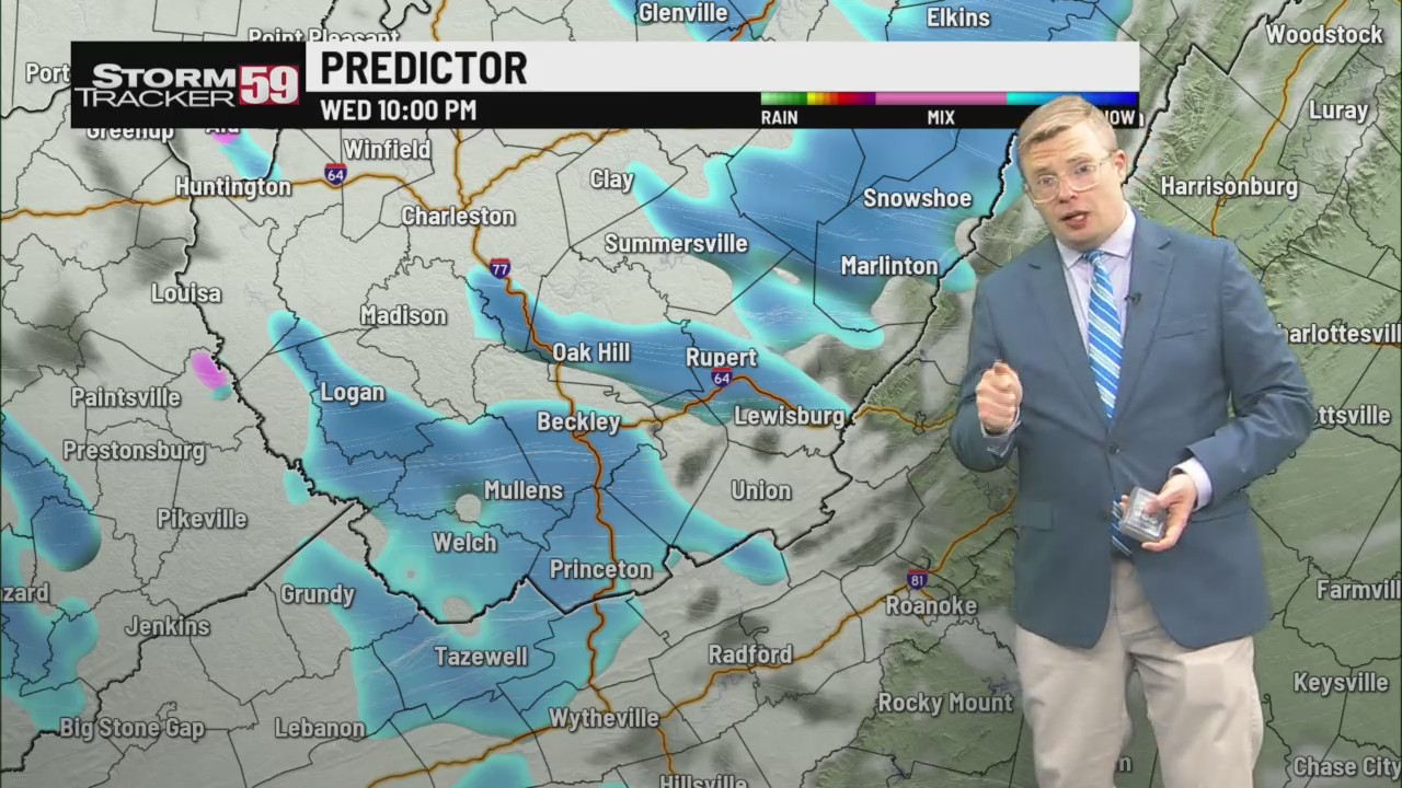 Snow incoming Wednesday night once again