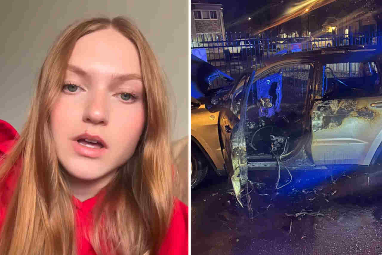 Video: Woman describes her despair after her Jeep spontaneously combusts