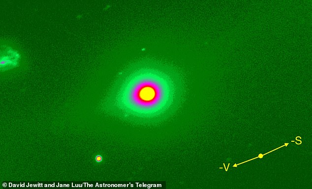 Interstellar object spreading life-creating particles throughout the ...