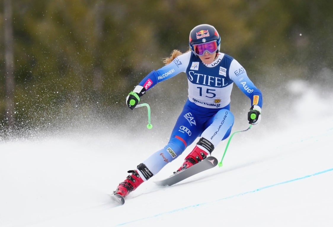 Superb women's skiing photos from 2025 World Cup race events