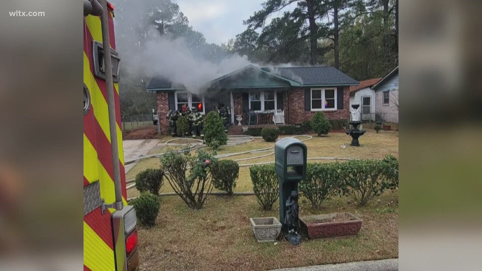Space heater sparks house fire on Candlelite Drive in Columbia