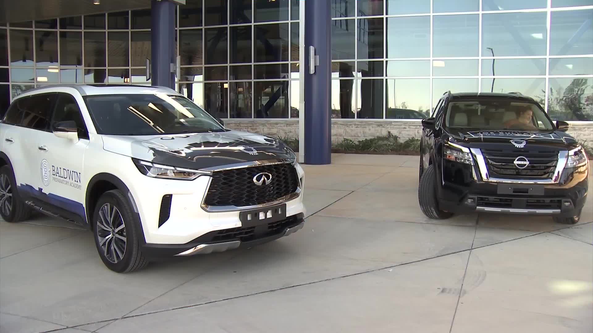 Infiniti, Nissan gift cars to Baldwin Prep's auto program