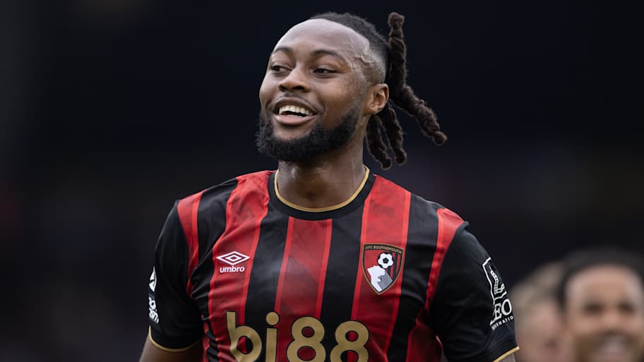 Antoine Semenyo has been linked with Anfield. | Visionhaus/Getty Images