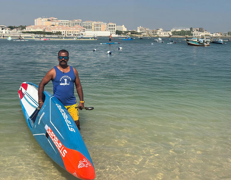Surf's up for Indian paddler as he gears to officiate international events