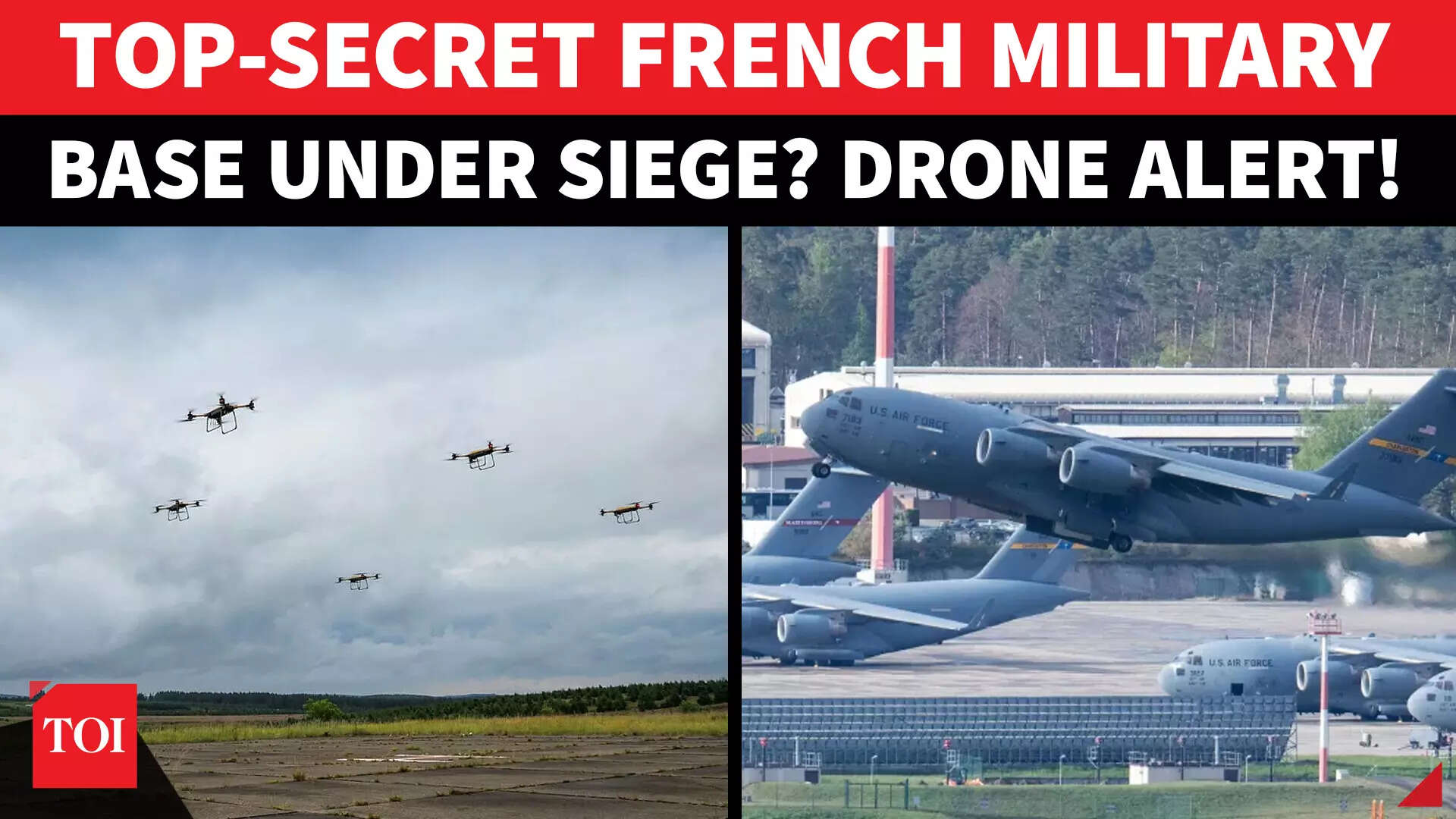 NATO nation on high alert! Stealth drones buzz France's intel hub ...