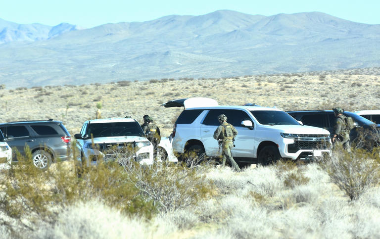 Armed suspect barricades self inside Helendale home, SWAT team responds