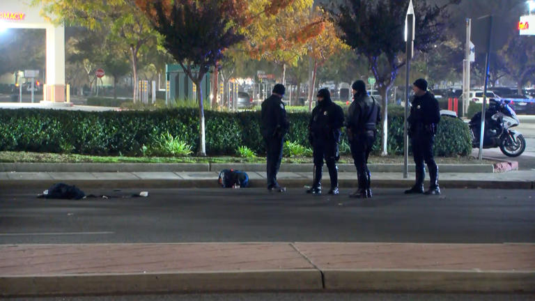 Man hospitalized after being hit by car in Fresno