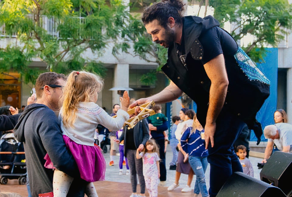 Hanukkah festival skirball