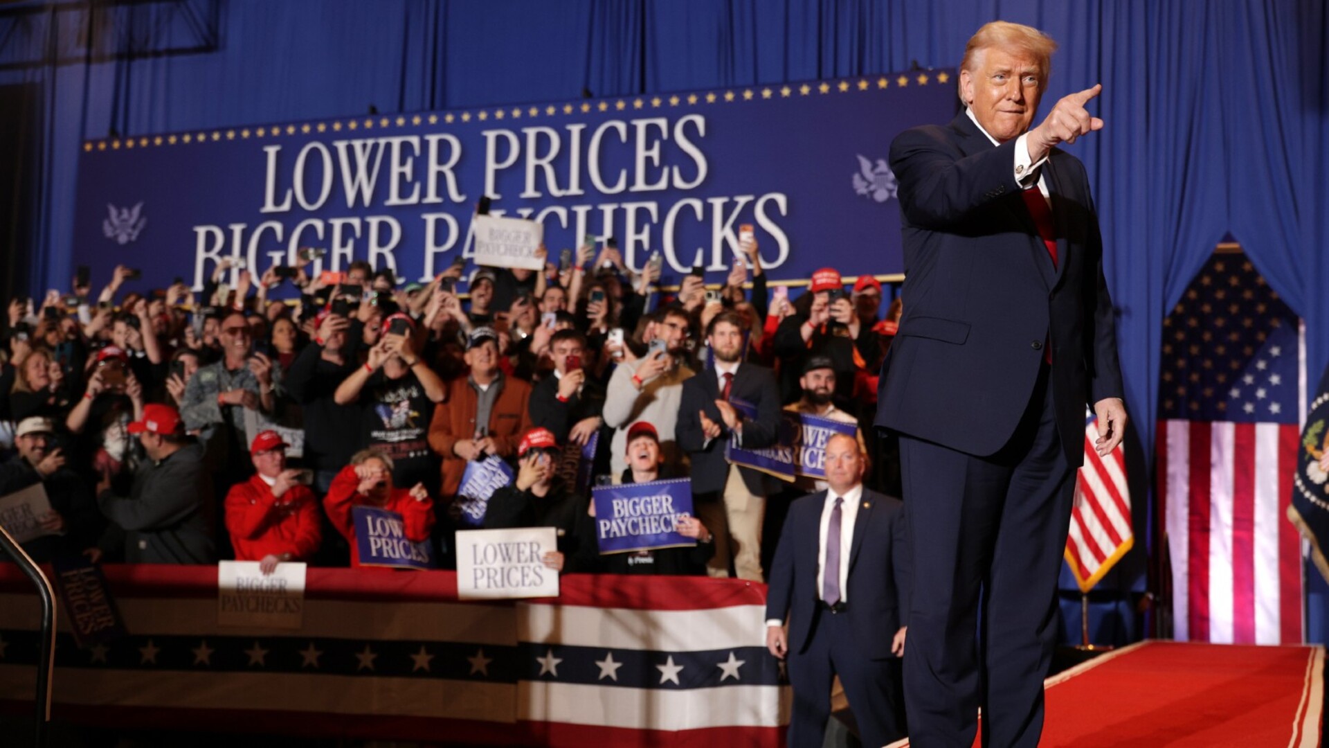 ‘I love her’: Donald Trump’s exchange with supporter