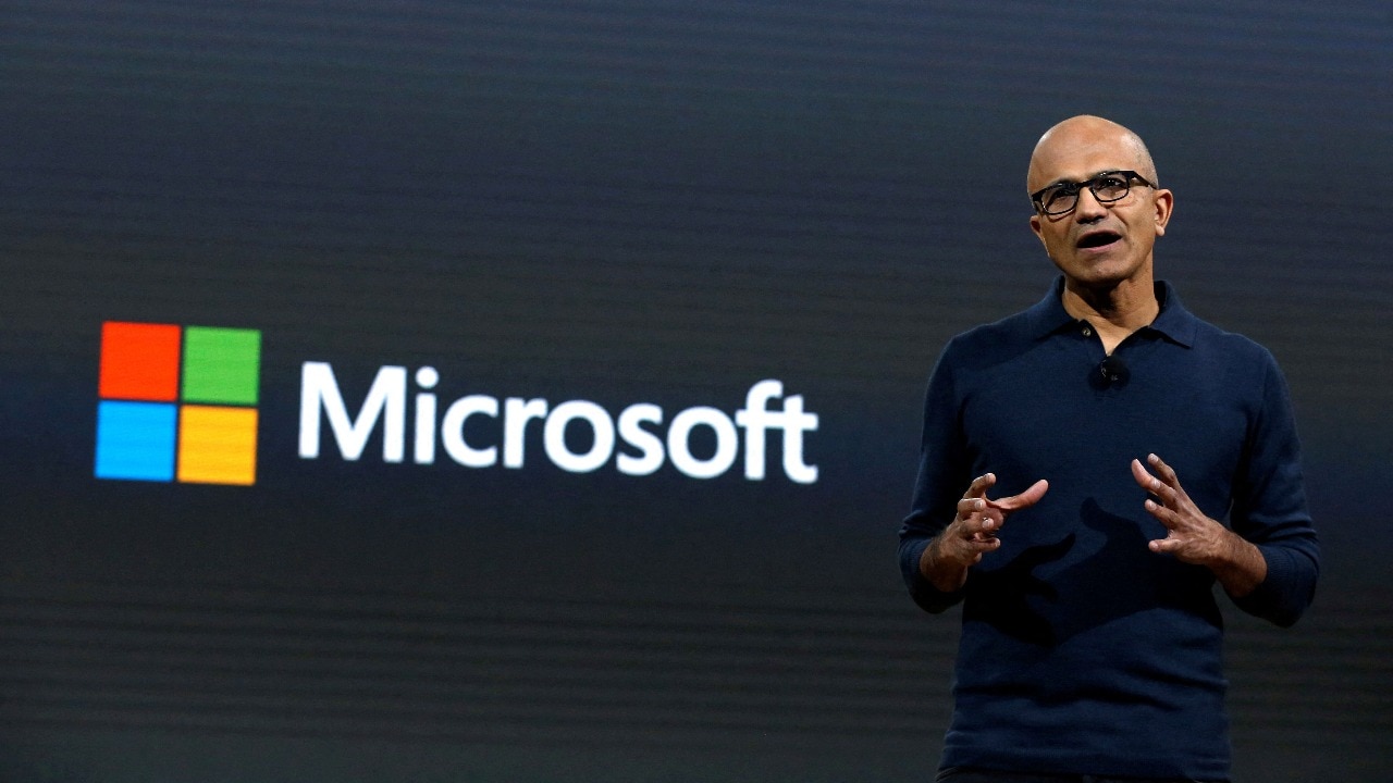 Where did Microsoft CEO Satya Nadella earn his MBA degree?