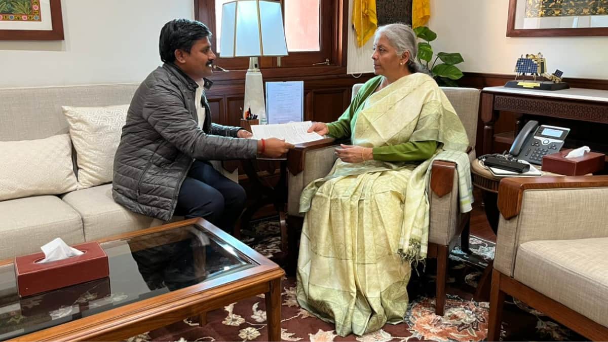 DMK minister’s son Arun Nehru meets Nirmala Sitharaman after ED heat on ...