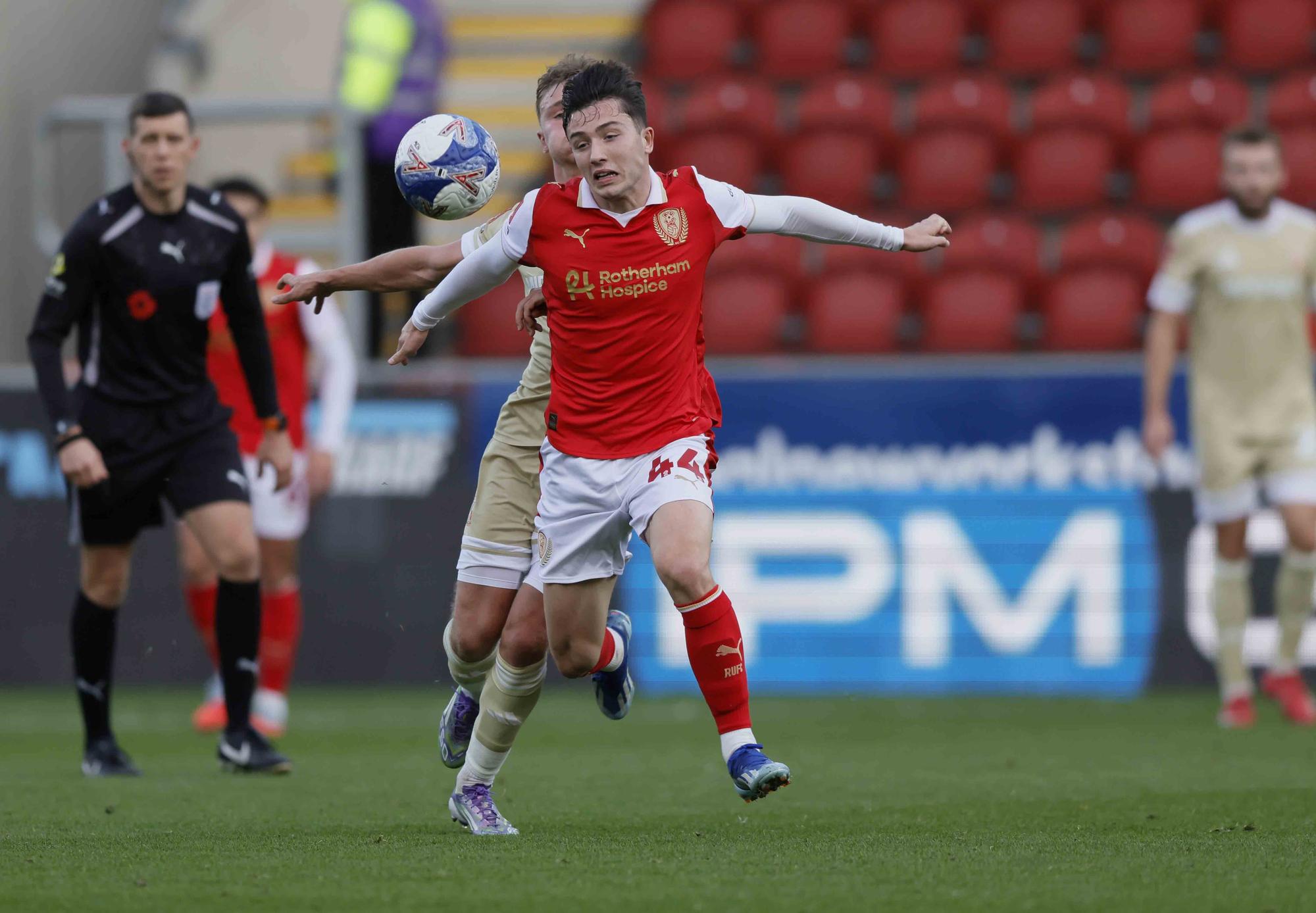 Rotherham United's approach with Dan Gore over ban threat