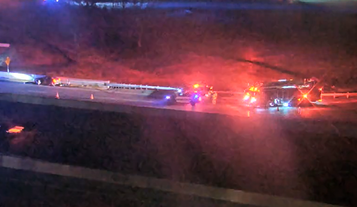Injuries reported in on-ramp crash on I-49 in Fayetteville