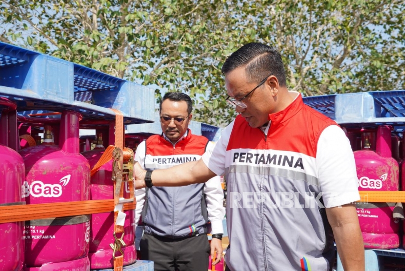 Pertamina Serbu Bener Meriah dengan Sling Load LPG