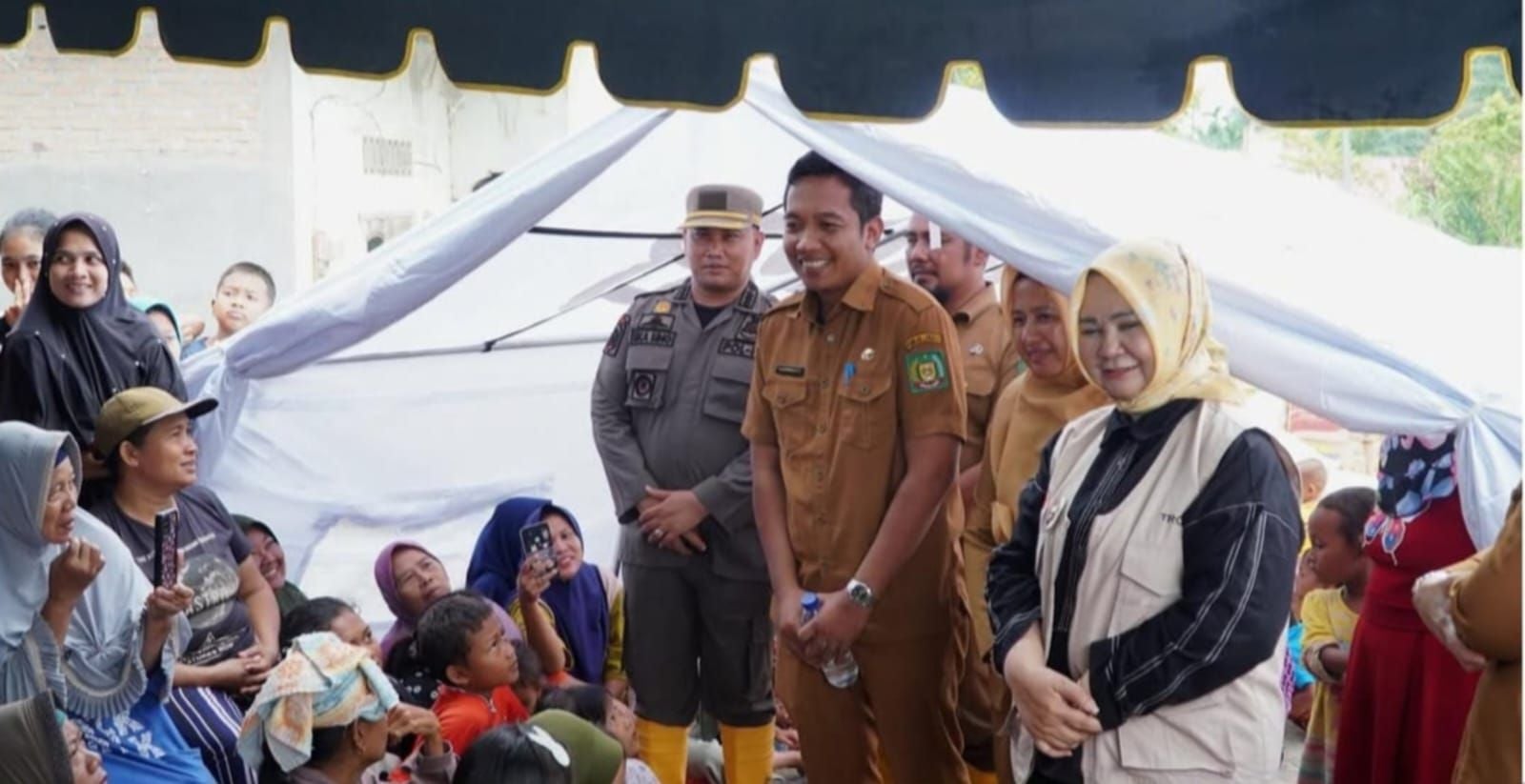 Pemkab Langkat Bantu Korban Banjir Lagi