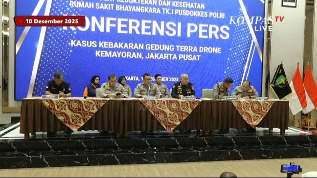 RS Polri: Korban Kebakaran Terra Drone Tewas Akibat Kadar CO Tinggi