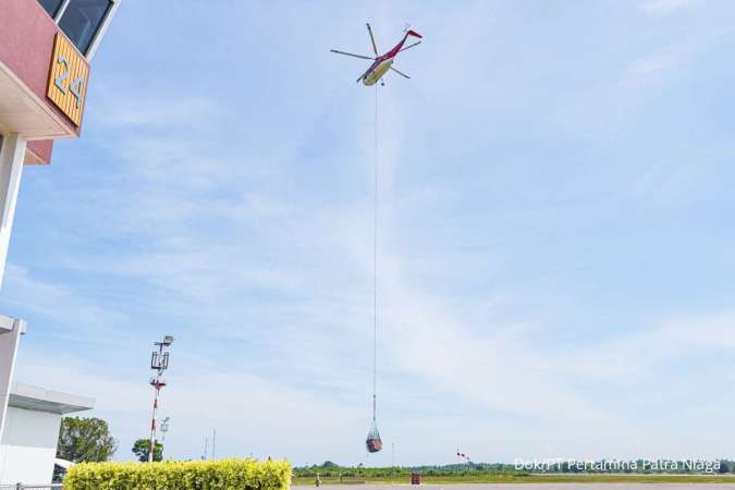 Pertamina cepat pasok LPG ke Bener Meriah dengan sling load