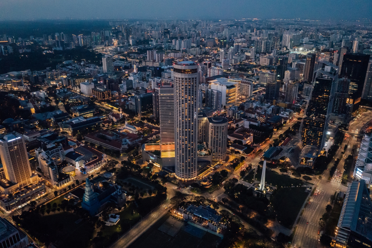 5 hotel terbaik dengan pemandangan kota di Singapura