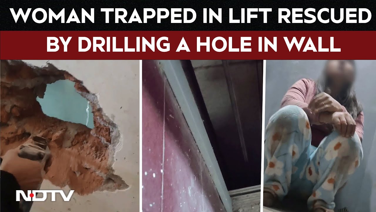 Rajasthan news | Udaipur woman trapped in apartment lift rescued by ...