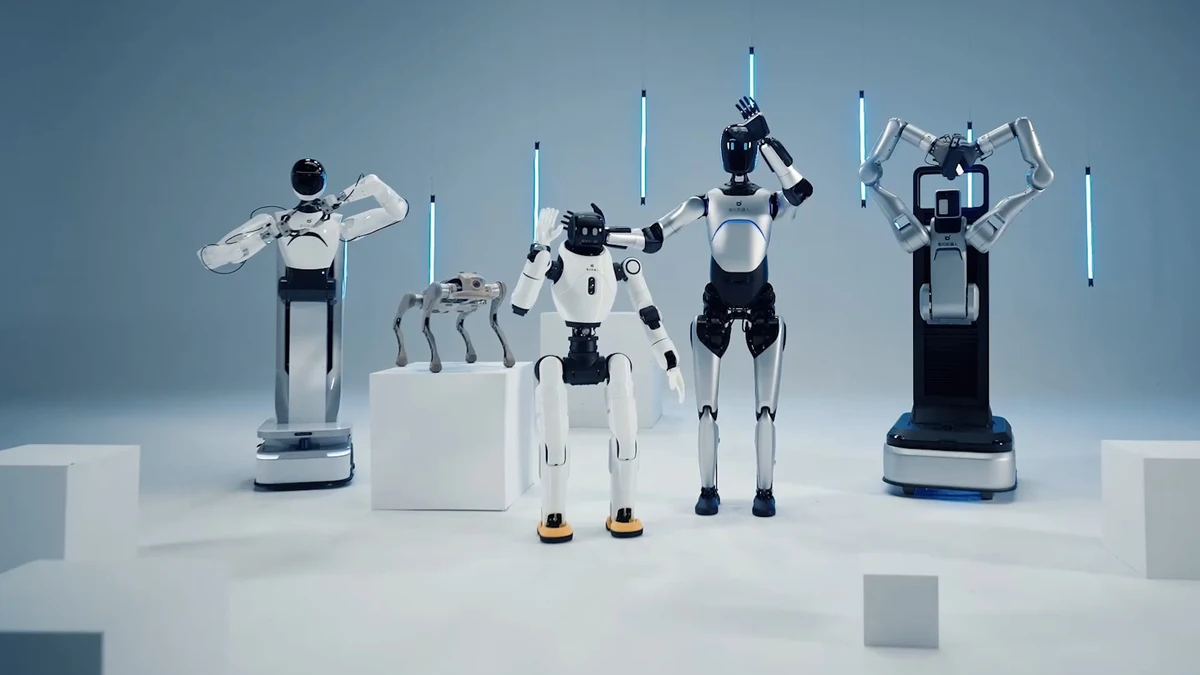 La industria china acelera la era de los humanoides: el robot número 5. ...