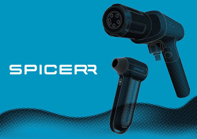 SPICERR「ポケッタブル高圧洗浄機」が家電賞3冠! 手のひらサイズで洗車