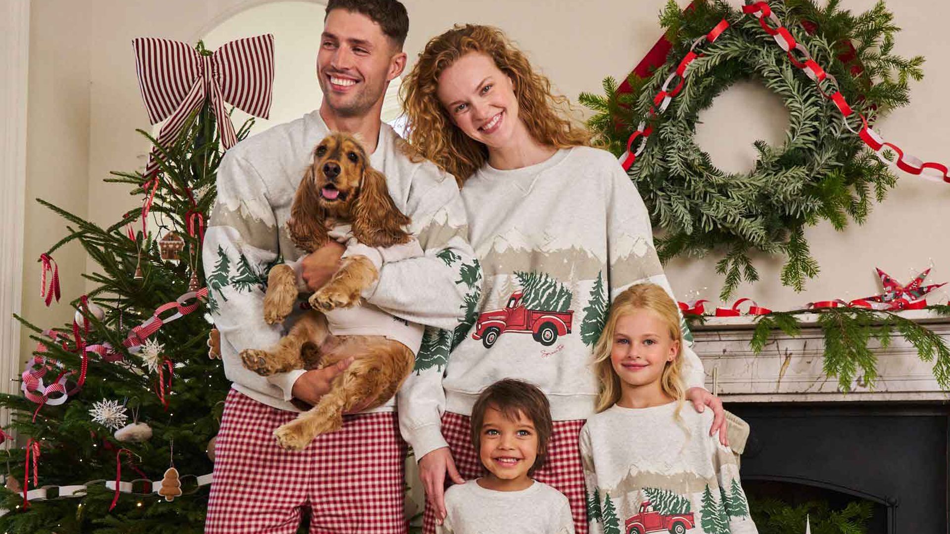 The best matching Christmas pajamas for the whole family - including ...