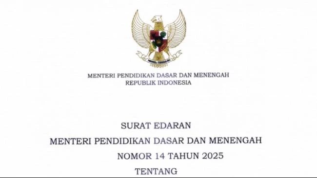 Pengumuman Libur Akhir Tahun 2025 oleh Pemerintah, Surat Edaran Kemendikdasmen untuk Siswa Sekolah