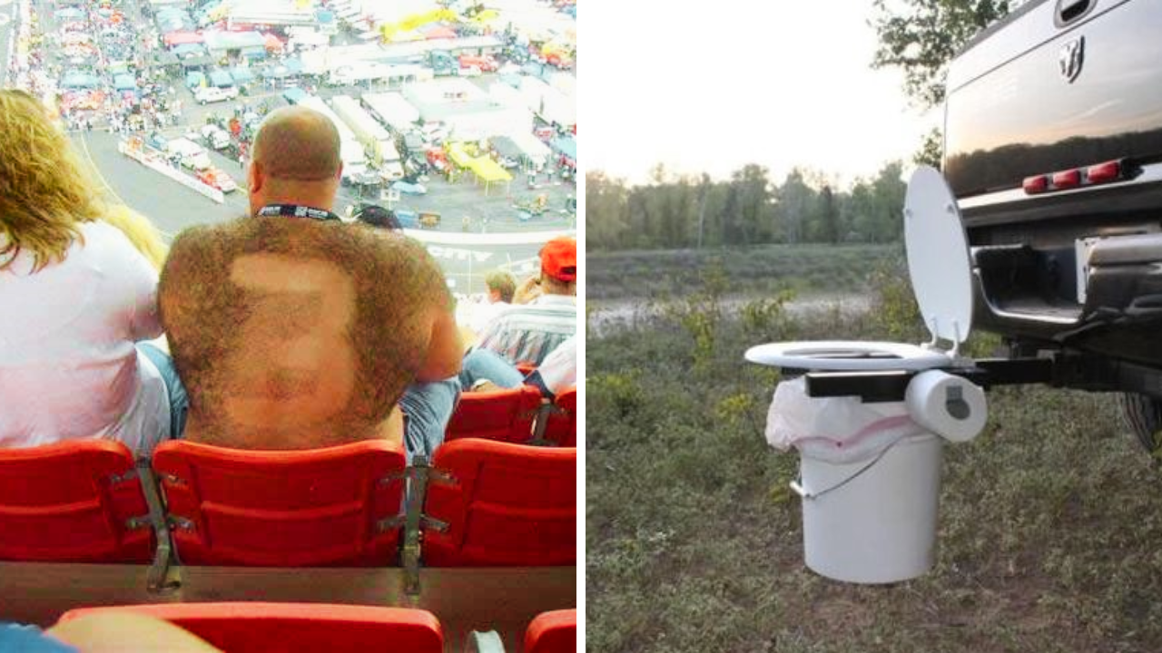 30 photos of rednecks really hillbilly-ing it