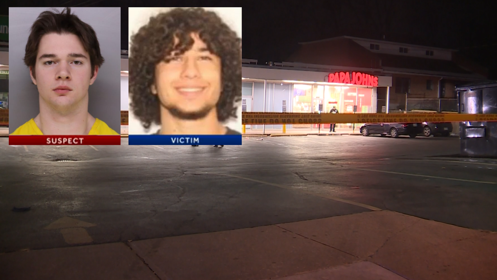 Police: 1 dead, 1 charged after shooting inside Papa Johns in West ...