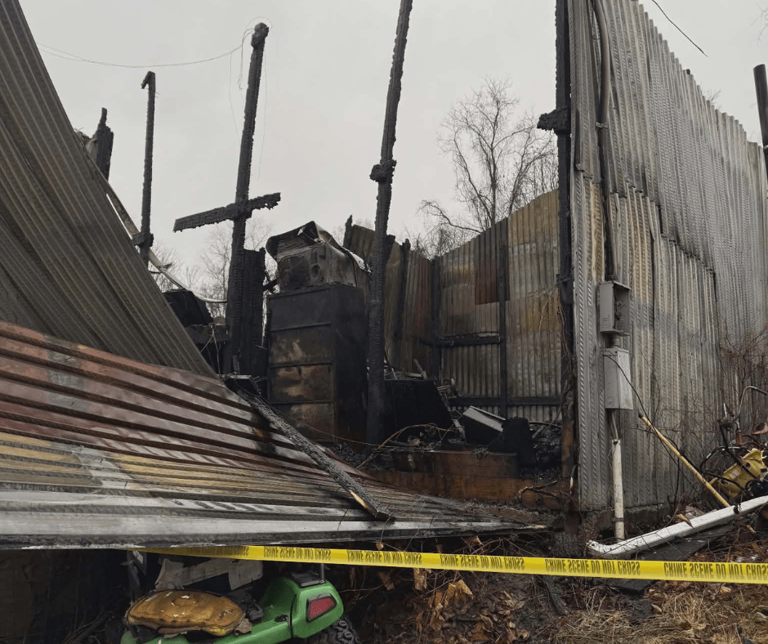 1 man killed in overnight fire in Ohio garage apartment