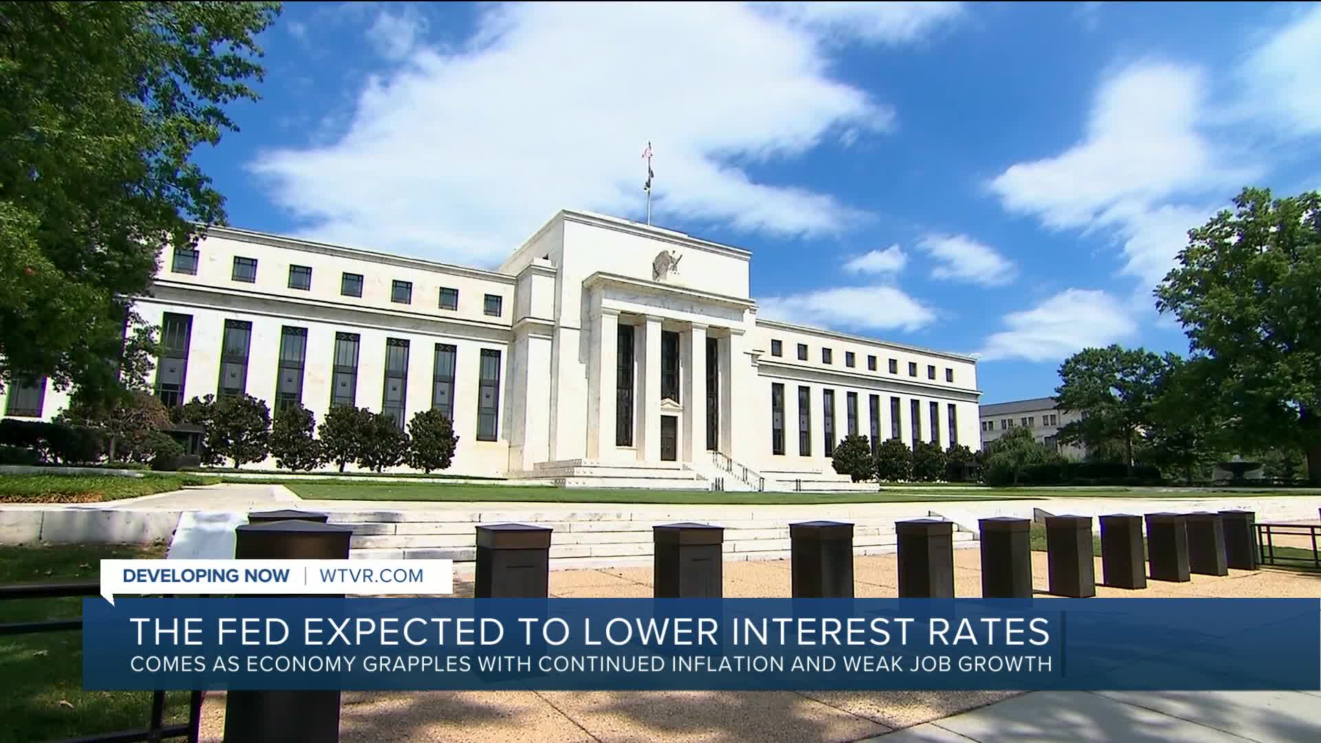 Federal Reserve expected to lower interest rates Wednesday