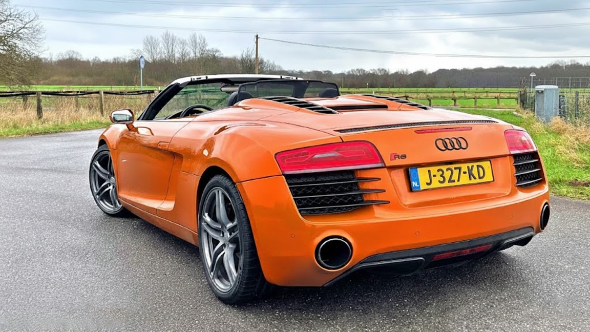 How good is the manual Audi R8 V8 Spyder