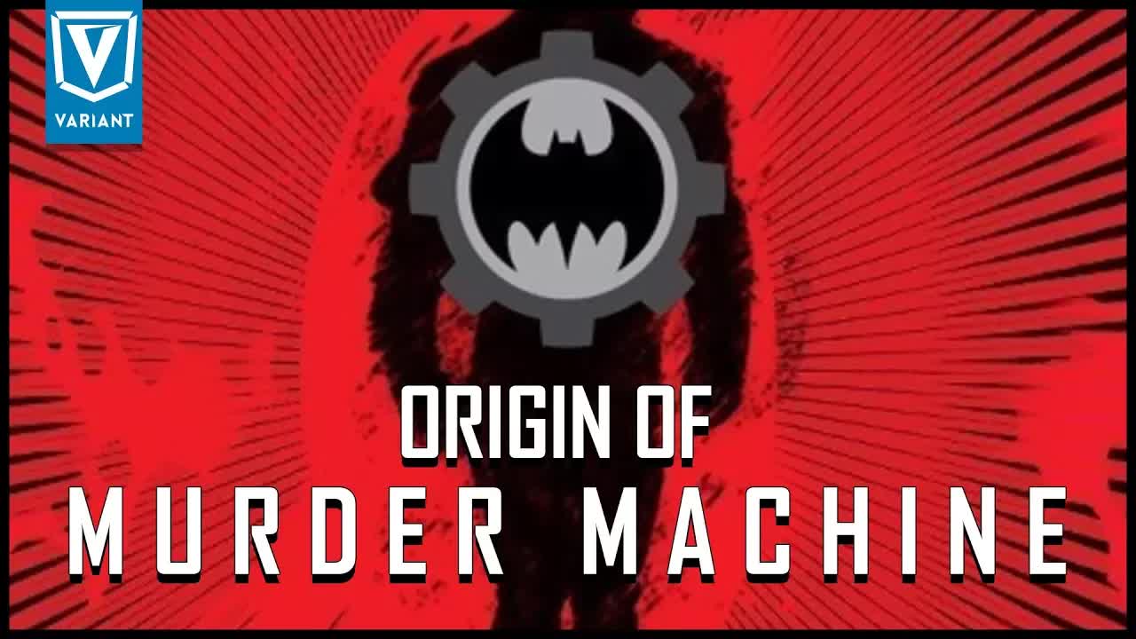 Origin of murder machine (evil Batman cyborg)