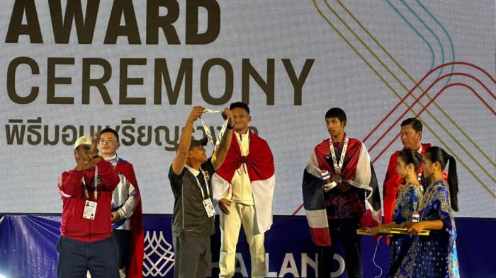 Pembaruan klasemen medali SEA Games 2025: Petanque beri emas, Indonesia kejar Thailand