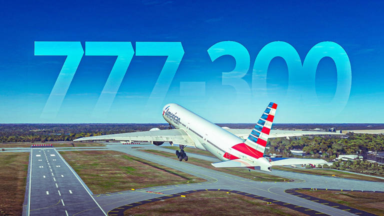 American Airlines sends 1st Boeing 777-300ER to Hong Kong for