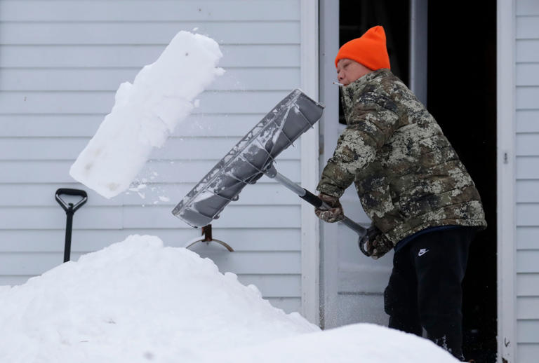 How much snow did the Appleton area get Dec. 9 and 10?